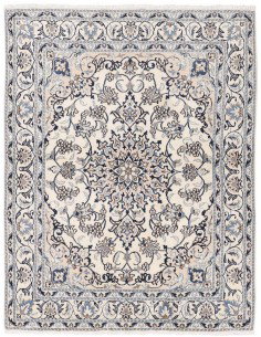 Hand made rug Nain Kashmar Persia cm.150x198
