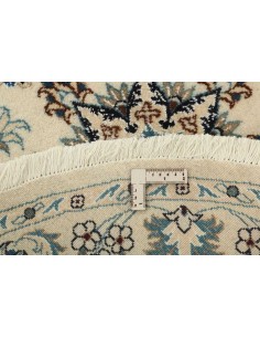 Hand made rug Nain Kashmar Persia cm.150x150 2