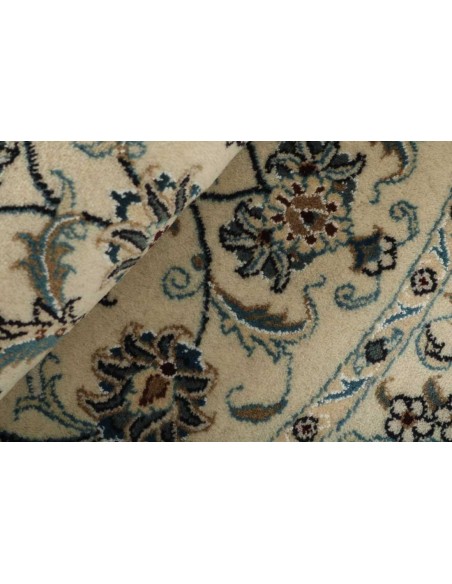 Hand made rug Nain Kashmar Persia cm.150x150