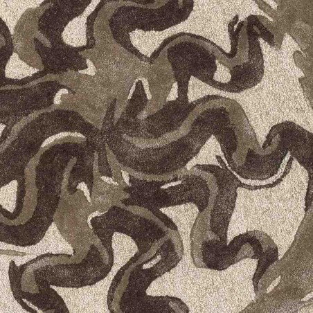 Carpet MEDUSA SITAP BEIGE-BROWN ROTONDO SETA floreale da EUR 1134.6