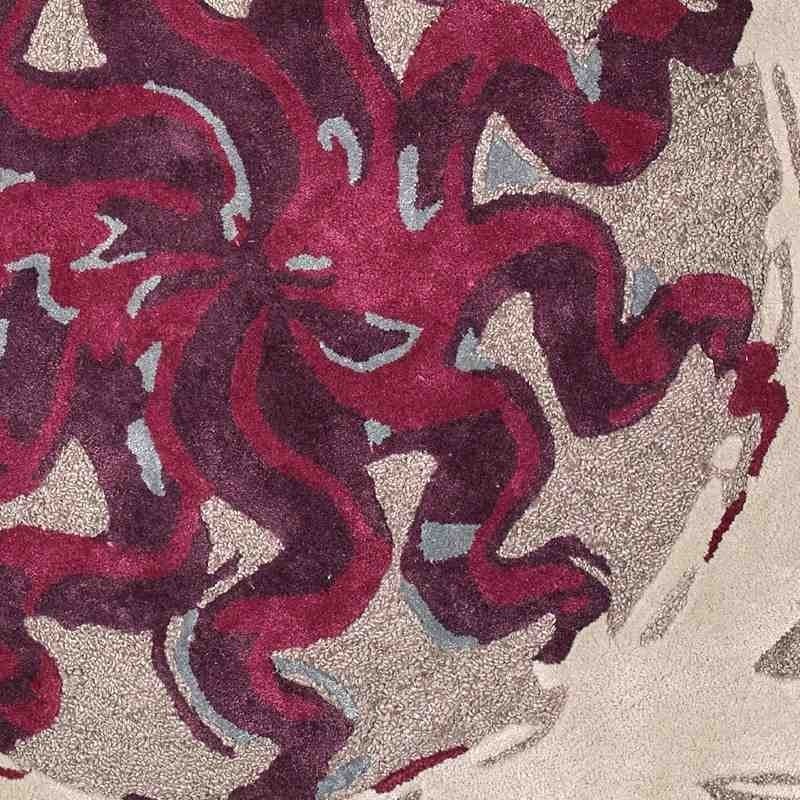 tappeto MEDUSA SITAP SILVER-PURPLE ROTONDO SETA floreale da EUR 1134.6
