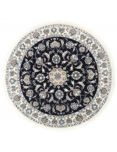 Hand made rug Nain Kashmar Persia cm.141x141