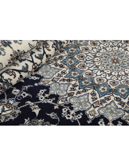 Hand made rug Nain Kashmar Persia cm.253x364