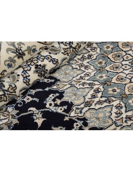 Hand made rug Nain Kashmar Persia cm.244x379