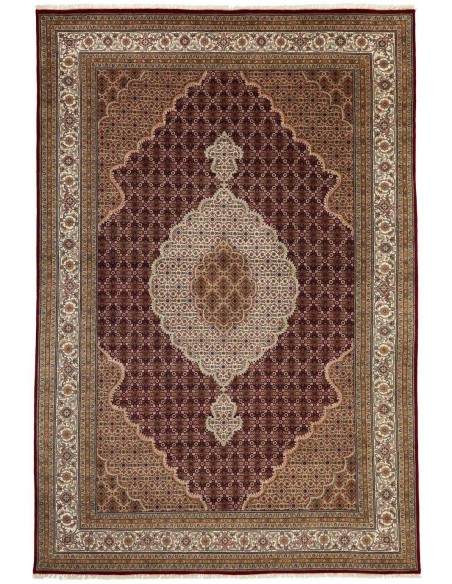 Hand made rug Tabriz Indi India cm.244x358
