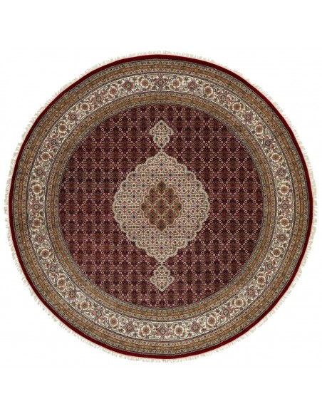 Hand made rug Tabriz Indi India cm.244x244