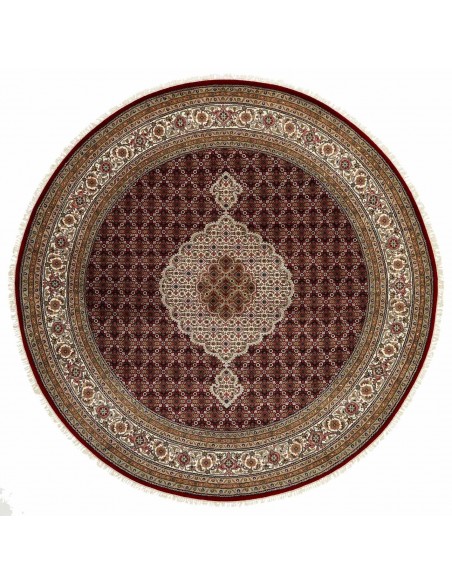 Hand made rug Tabriz Indi India cm.244x244