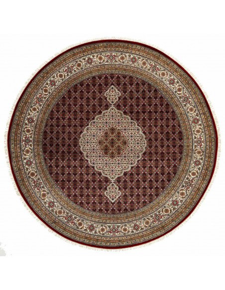 Hand made rug Tabriz Indi India cm.244x244