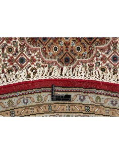 Hand made rug Tabriz Indi India cm.244x244 2