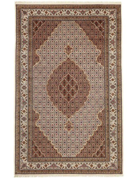 Hand made rug Tabriz Indi India cm.199x310