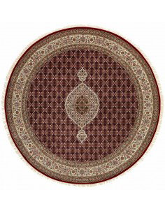 Hand made rug Tabriz Royal India cm.201x201
