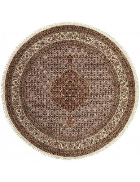 Hand made rug Tabriz Royal India cm.247x247