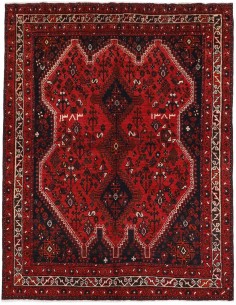 Hand made rug Shiraz Persia cm.171x225