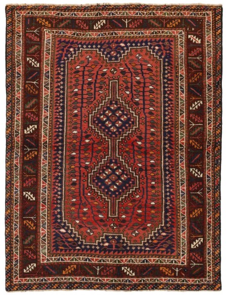 Hand made rug Shiraz Persia cm.143x190