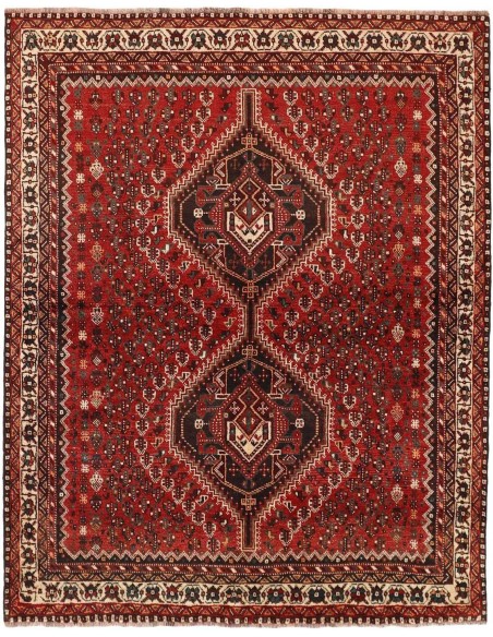 Hand made rug Shiraz Persia cm.162x205