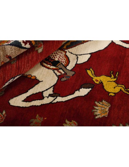 Hand made rug Kamseh Persia cm.104x193