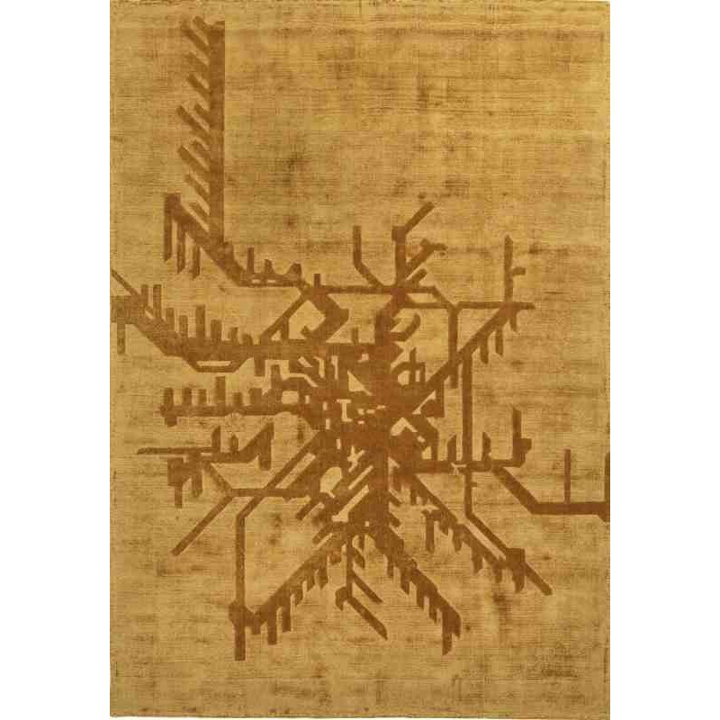 tappeto METROPOLITAN SITAP GOLD SETA fantasia da EUR 683.2