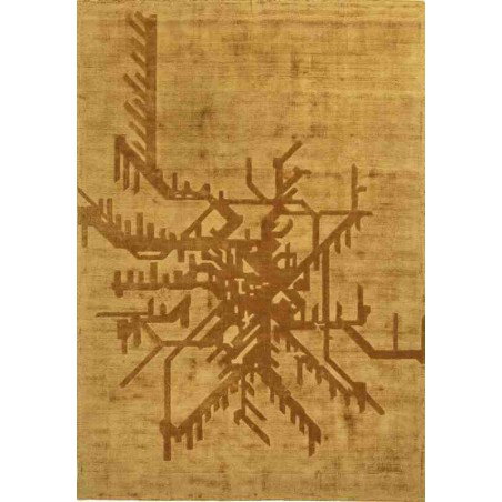 Carpet METROPOLITAN SITAP GOLD SETA fantasia da EUR 683.2