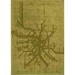 tappeto METROPOLITAN SITAP GREEN SETA fantasia da EUR 683.2