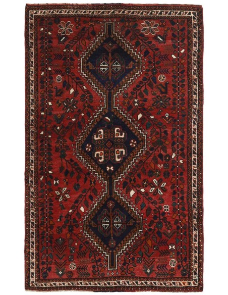 Hand made rug Shiraz Persia cm.137x224
