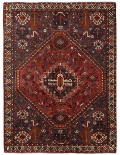 Hand made rug Shiraz Persia cm.158x207