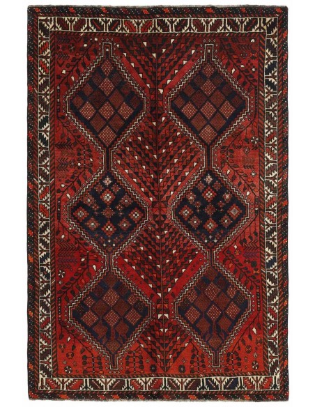 Hand made rug Shiraz Persia cm.155x232