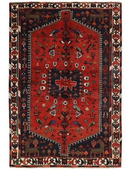Hand made rug Shiraz Persia cm.173x251
