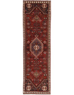 Hand made rug Shiraz Persia cm.81x291