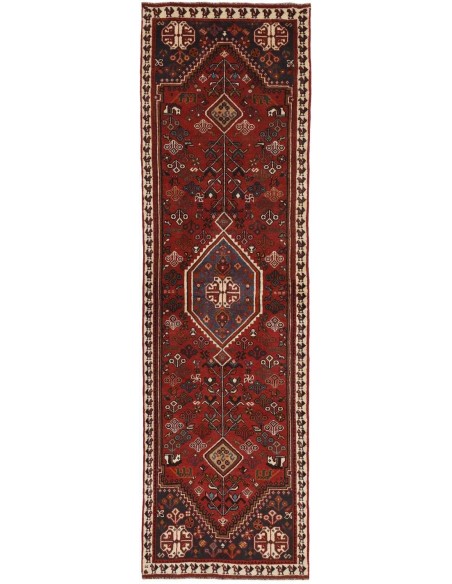 Hand made rug Shiraz Persia cm.81x291