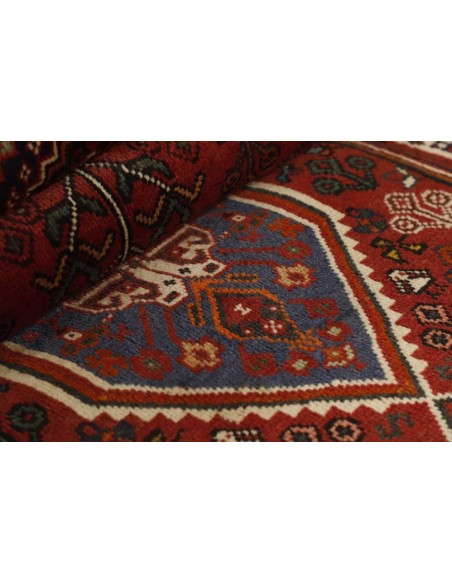 Hand made rug Shiraz Persia cm.81x291
