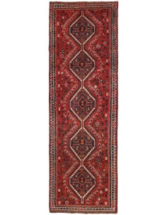 Hand made rug Shiraz Persia cm.87x280