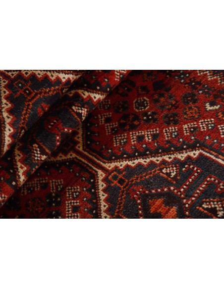 Hand made rug Shiraz Persia cm.87x280