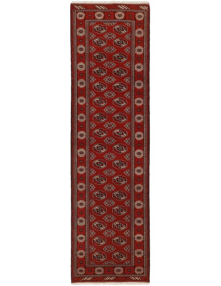 Hand made rug Torkaman Persia cm.82x292