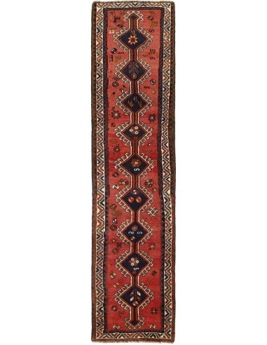 Hand made rug Shiraz Persia cm.71x305