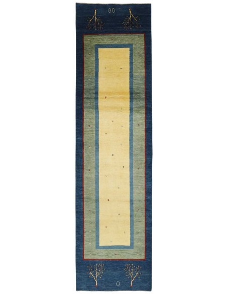Hand made rug Gabbeh Fine Persia cm.103x404