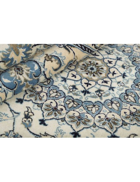 Hand made rug Nain Kashmar Persia cm.198x307