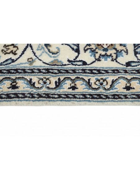Hand made rug Nain Kashmar Persia cm.198x307