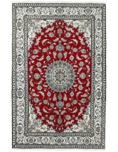 Hand made rug Nain Kashmar Persia cm.196x304