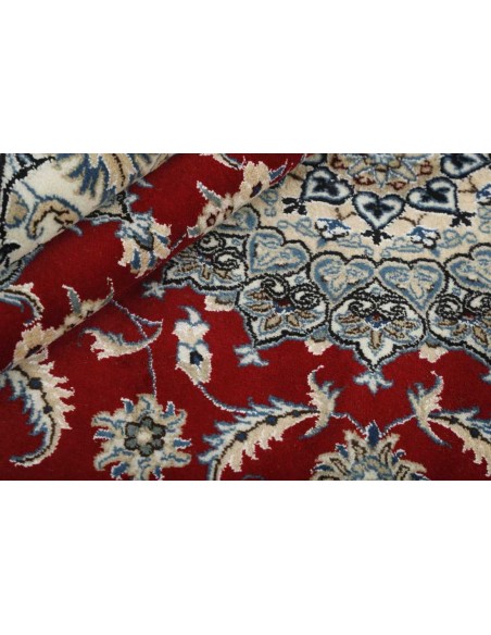 Hand made rug Nain Kashmar Persia cm.196x304