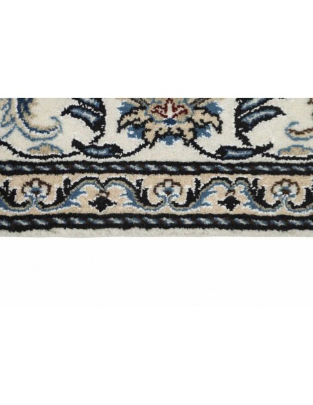 Hand made rug Nain Kashmar Persia cm.196x304