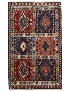 Hand made rug Yalameh Persia cm.64x103