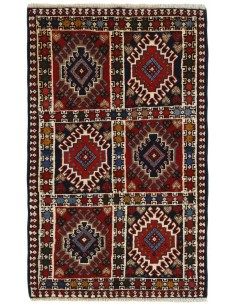 Hand made rug Yalameh Persia cm.62x103