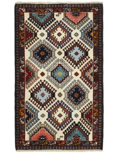 Hand made rug Yalameh Persia cm.63x103