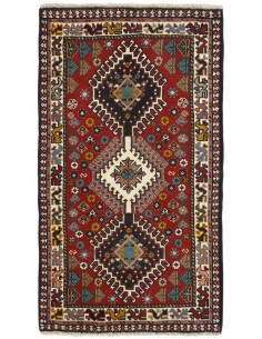Hand made rug Yalameh Persia cm.61x104