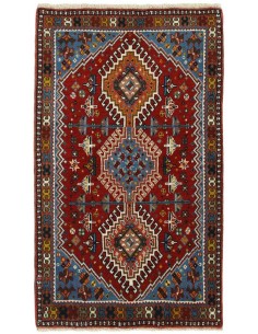 Hand made rug Yalameh Persia cm.61x100