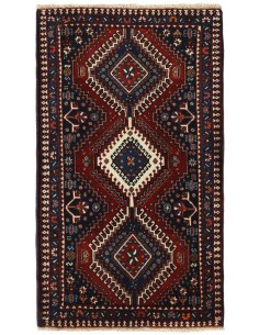 Hand made rug Yalameh Persia cm.61x101