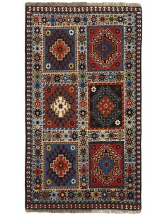 Hand made rug Yalameh Persia cm.62x104