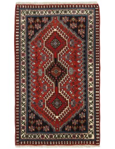 Hand made rug Yalameh Persia cm.63x105