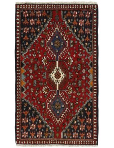 Hand made rug Yalameh Persia cm.65x108