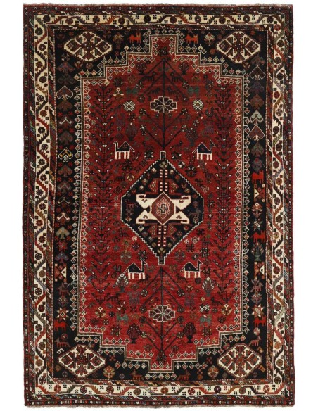 Hand made rug Shiraz Persia cm.178x272